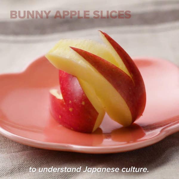 Bunny-Shaped Apple Slices