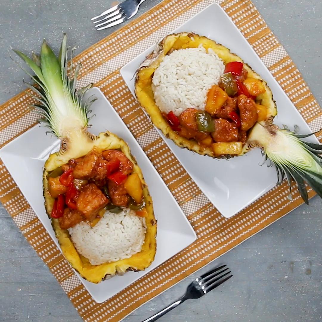 Pineapple Sweet Sour Chicken Recipe By Tasty