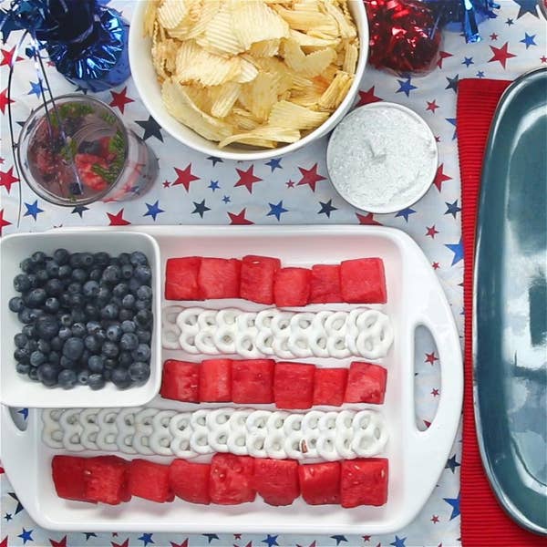 Star-Spangled Fruit Platter