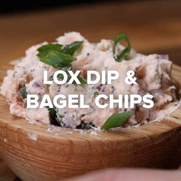 Lox Dip & Bagel Chips