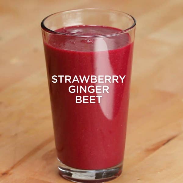 Strawberry Ginger Beet Smoothie