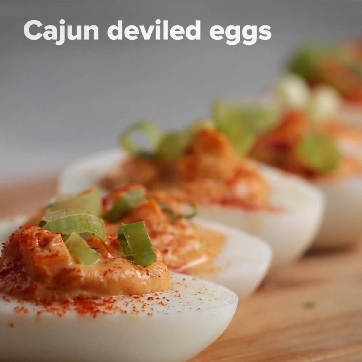 Cajun Deviled Eggs