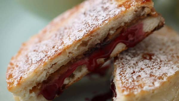 Peanut Butter & Jelly Fritters