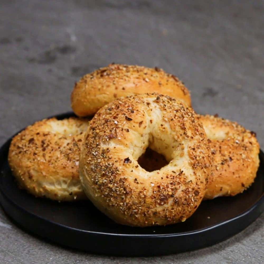 2Ingredient Dough Bagels Recipe by Tasty