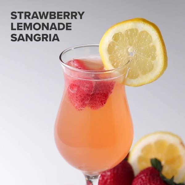 Strawberry Lemonade Sangria