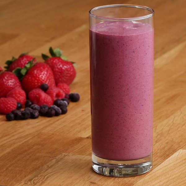 Triple Berry Freezer-Prep Smoothie