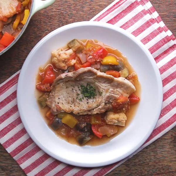 One-Pot Pork Ratatouille