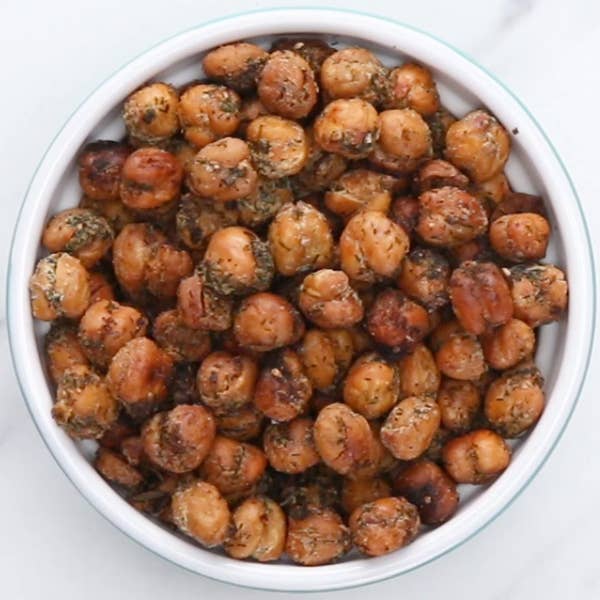 “Ranch” Roasted Chickpeas