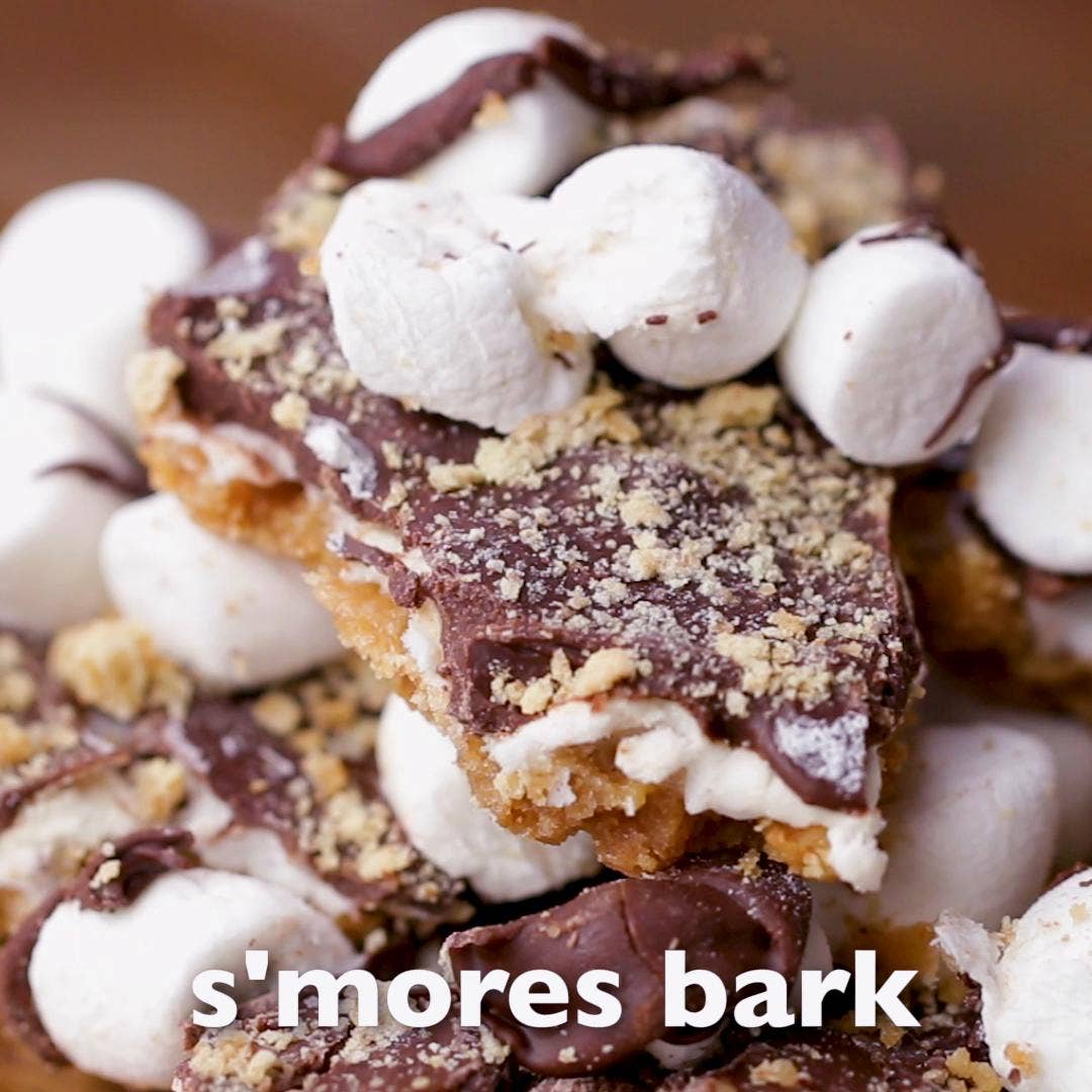 S Mores Bark Recipe By Tasty