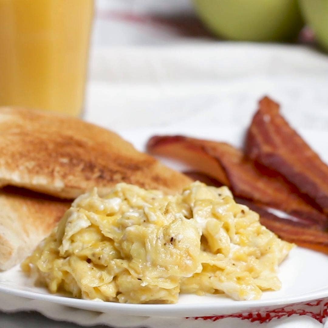 Simple Scrambled Eggs Recipe By Tasty