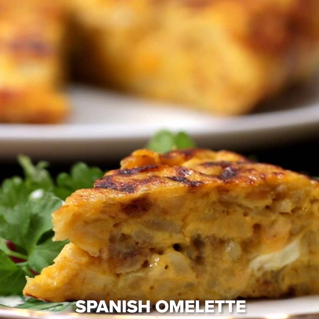 Spanish Omelet Tortilla De Patata Recipe By Tasty