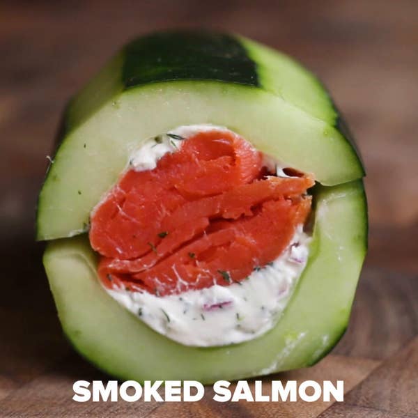 Smoked Salmon Cucumber Sub