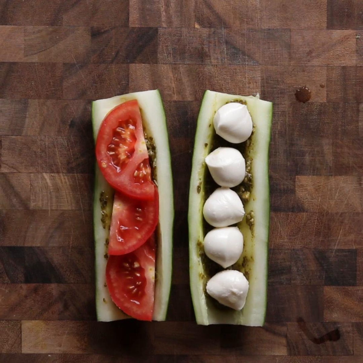 Tomato Mozzarella Cucumber Sub Recipe by Tasty image