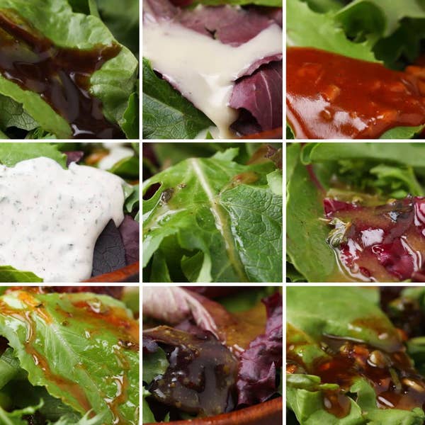 Mason Jar Salad Dressing 9 Ways