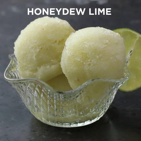 Honeydew Lime Sorbet