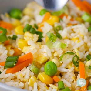 Microwaved “Fried” Rice Recipe by Tasty