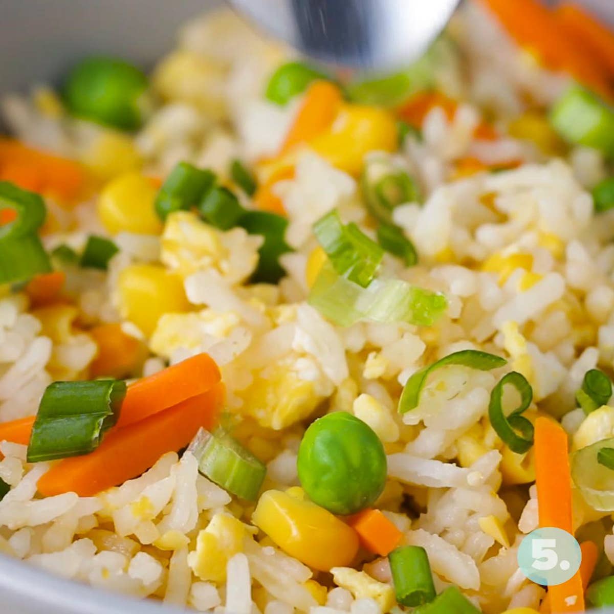 Microwaved “Fried” Rice