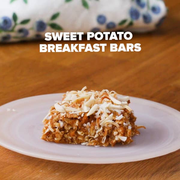Sweet Potato Breakfast Bars 