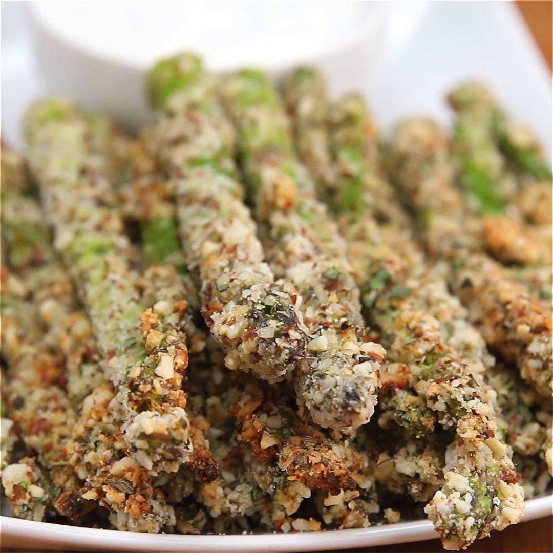 Asparagus Fries Recipe By Tasty