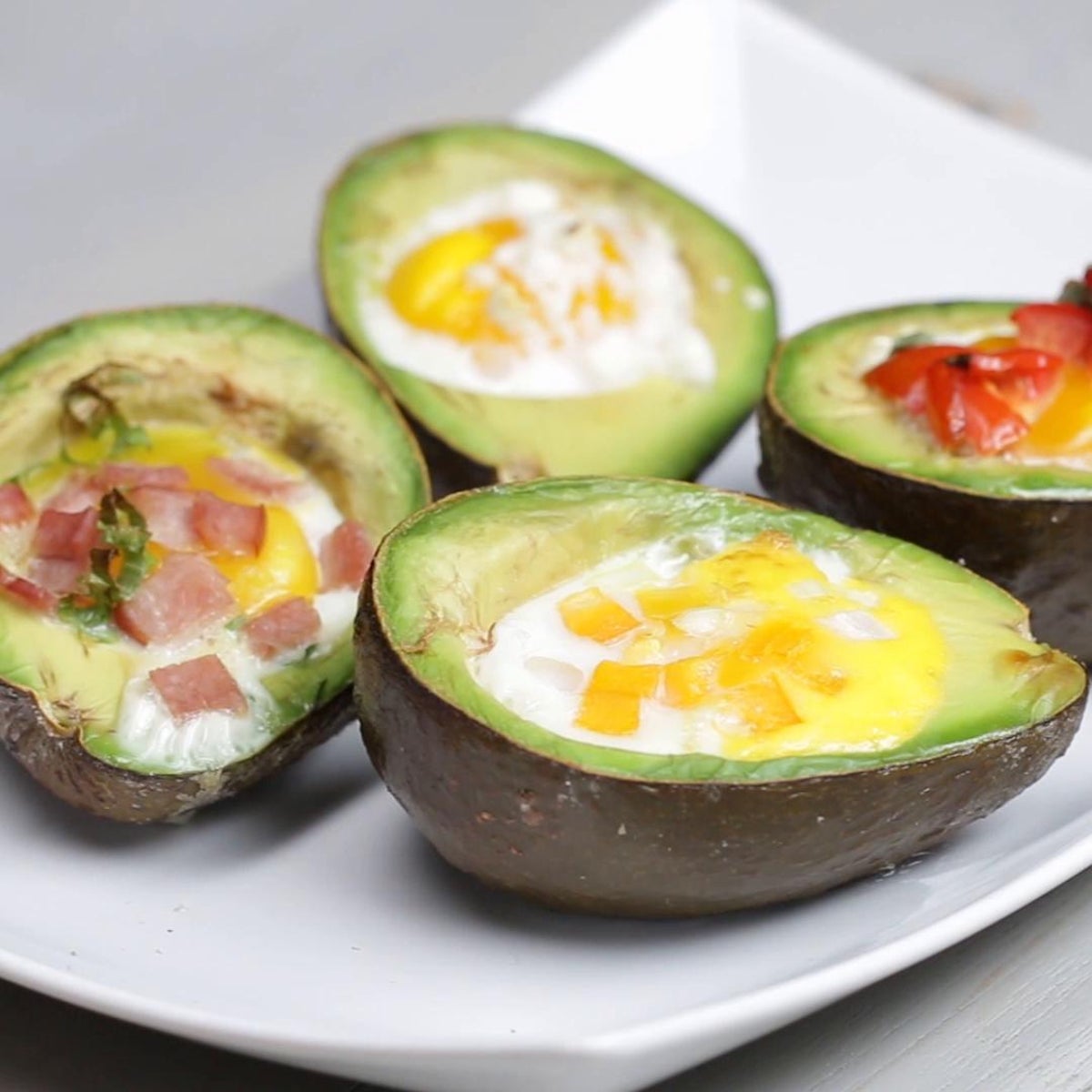 Super Healthy Breakfast Avocado Egg Cups for Clean Eats!
