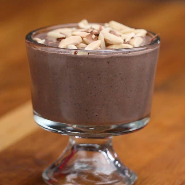 Almond Chocolate Chia Seed Pudding