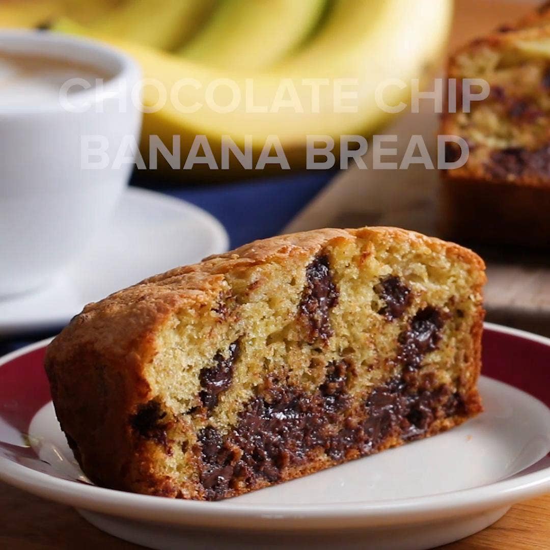 Chocolate Chip Banana Box Bread Recipe By Tasty