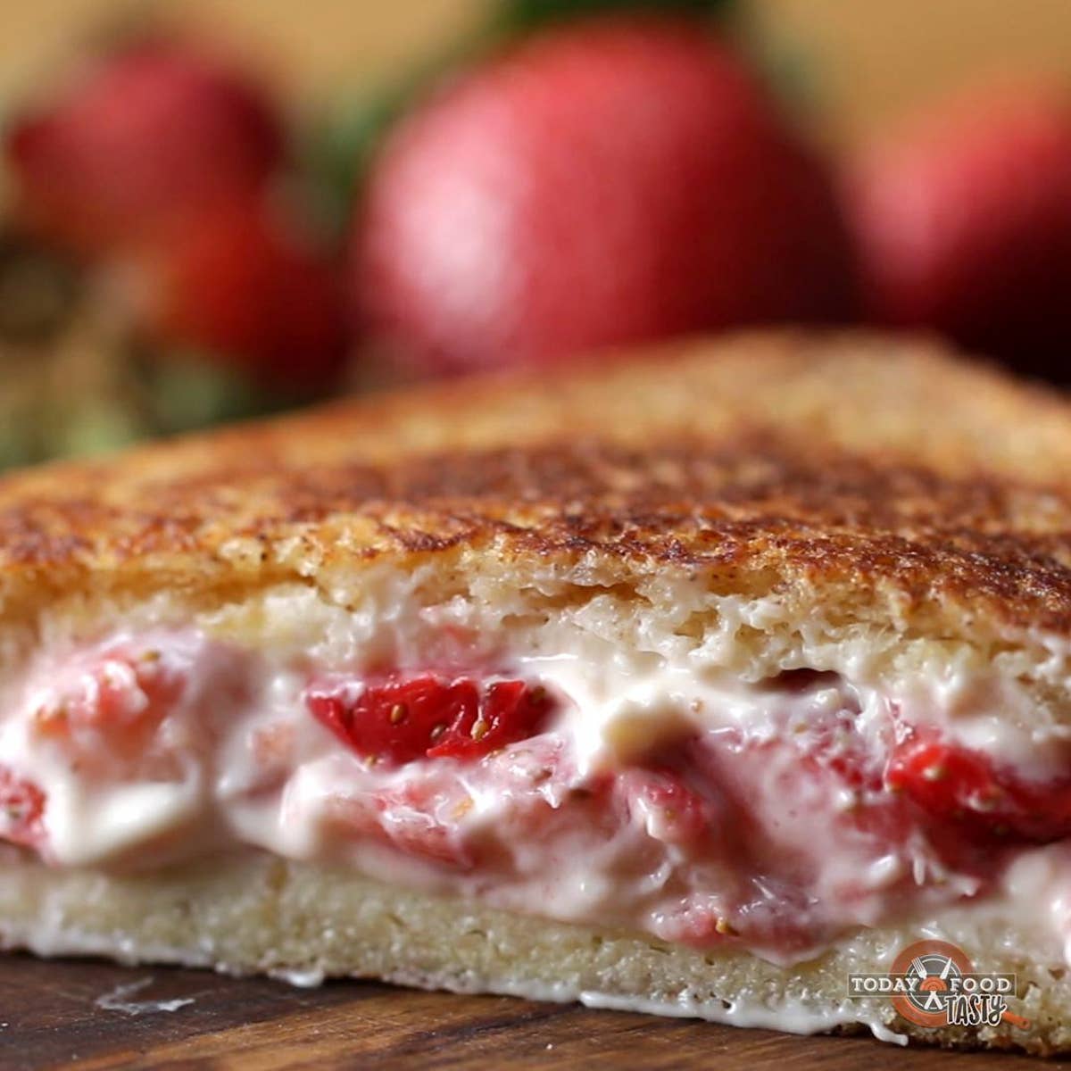 Strawberry Cheesecake French Toast