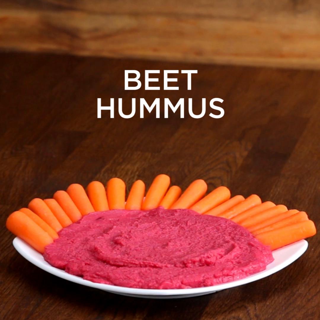 Easy Beet Hummus Recipe by Tasty_image
