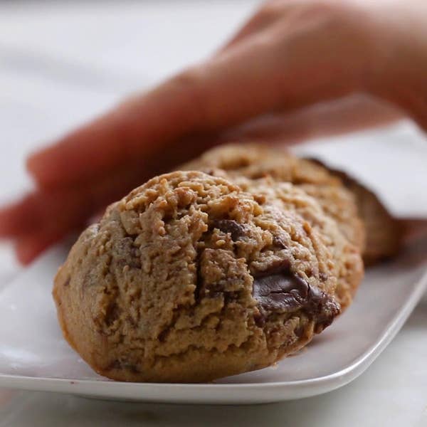 Peanut Butter Cup Cake Mix Cookies