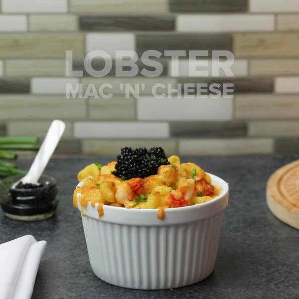 High-End Lobster Mac And Cheese