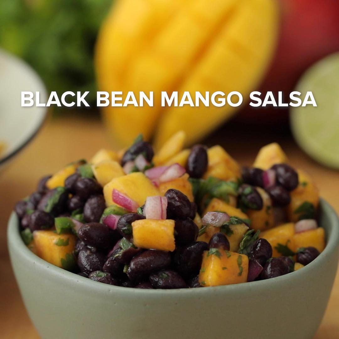 Black Bean Mango Salsa Recipe by Tasty_image