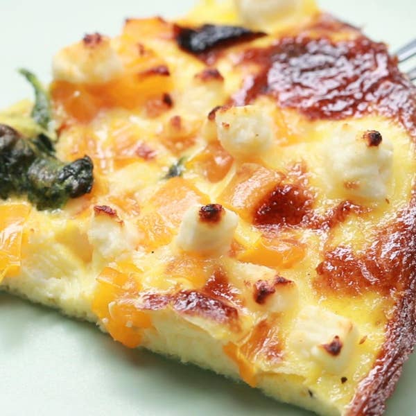 Bell Pepper And Kale Frittata