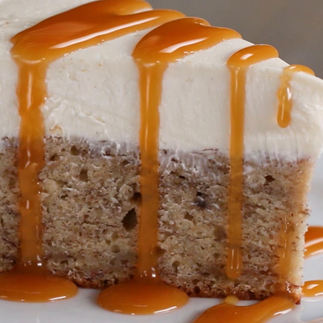 Banana Bread Bottom Cheesecake Recipe by Tasty_image