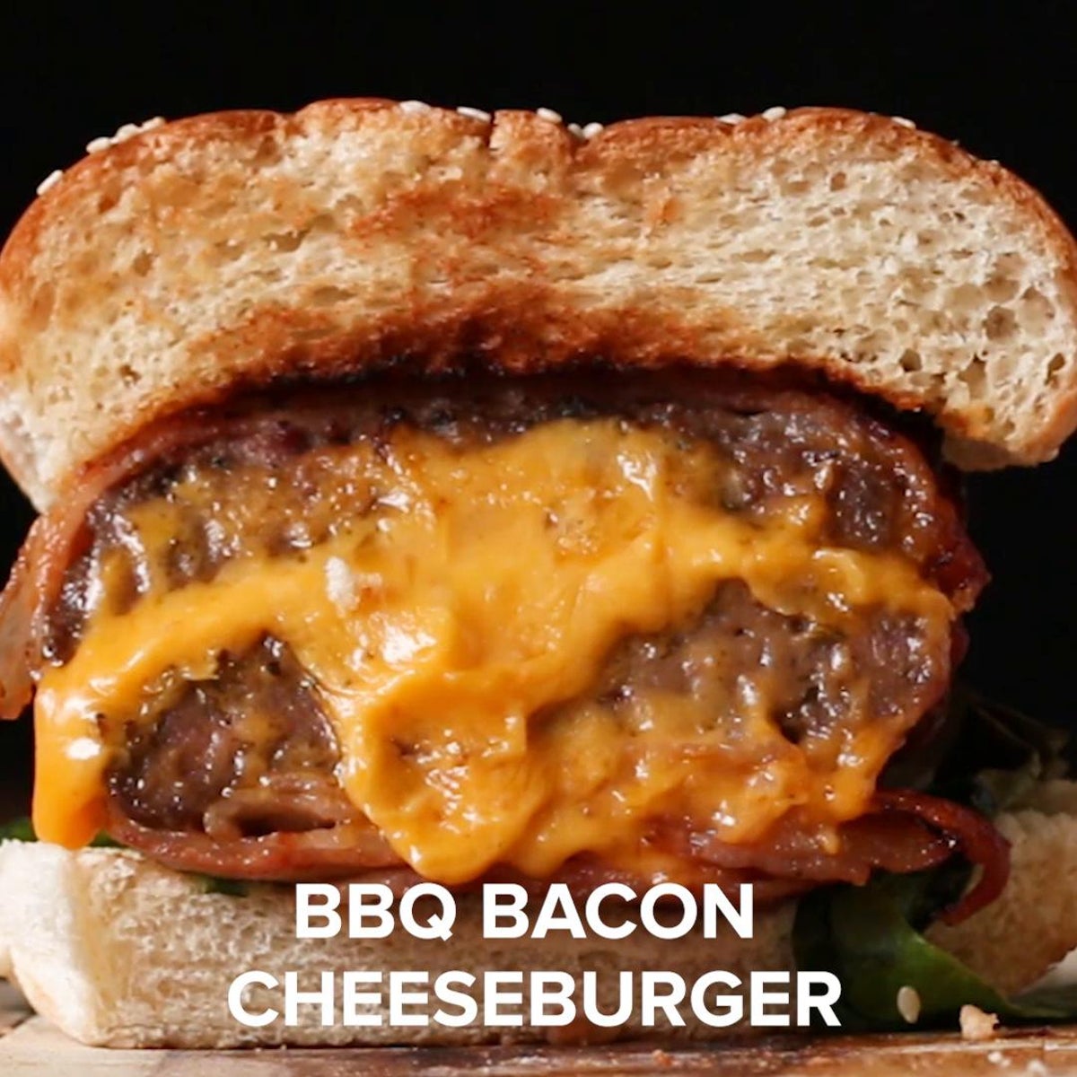 Bacon Cheese Burger @ Pappas BBQ Houston, Tx