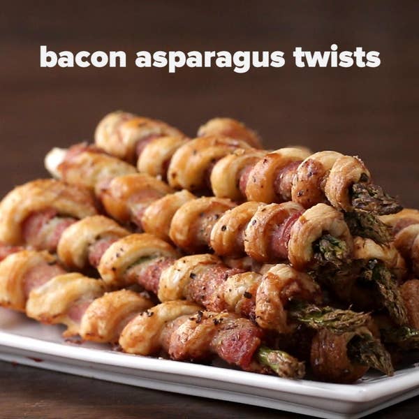 Bacon Asparagus Pastry Twists