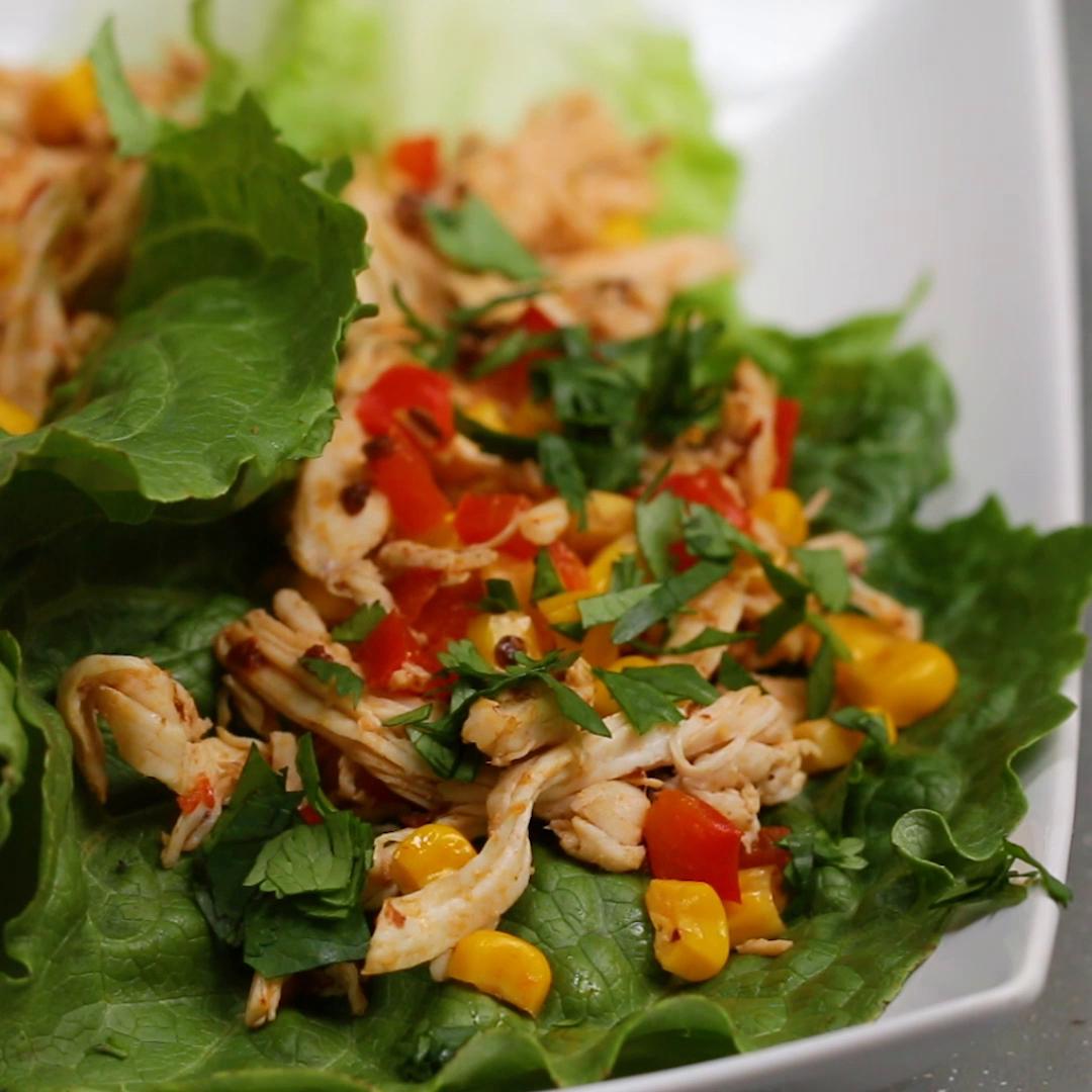 Chipotle Chicken Lettuce Cups Recipe by Tasty image