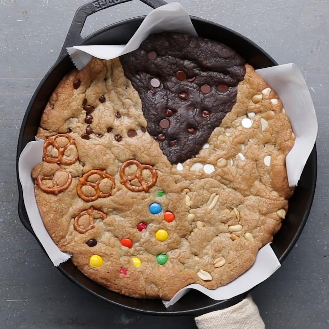 Giant Multi-Flavor Cookie Recipe by Tasty_image