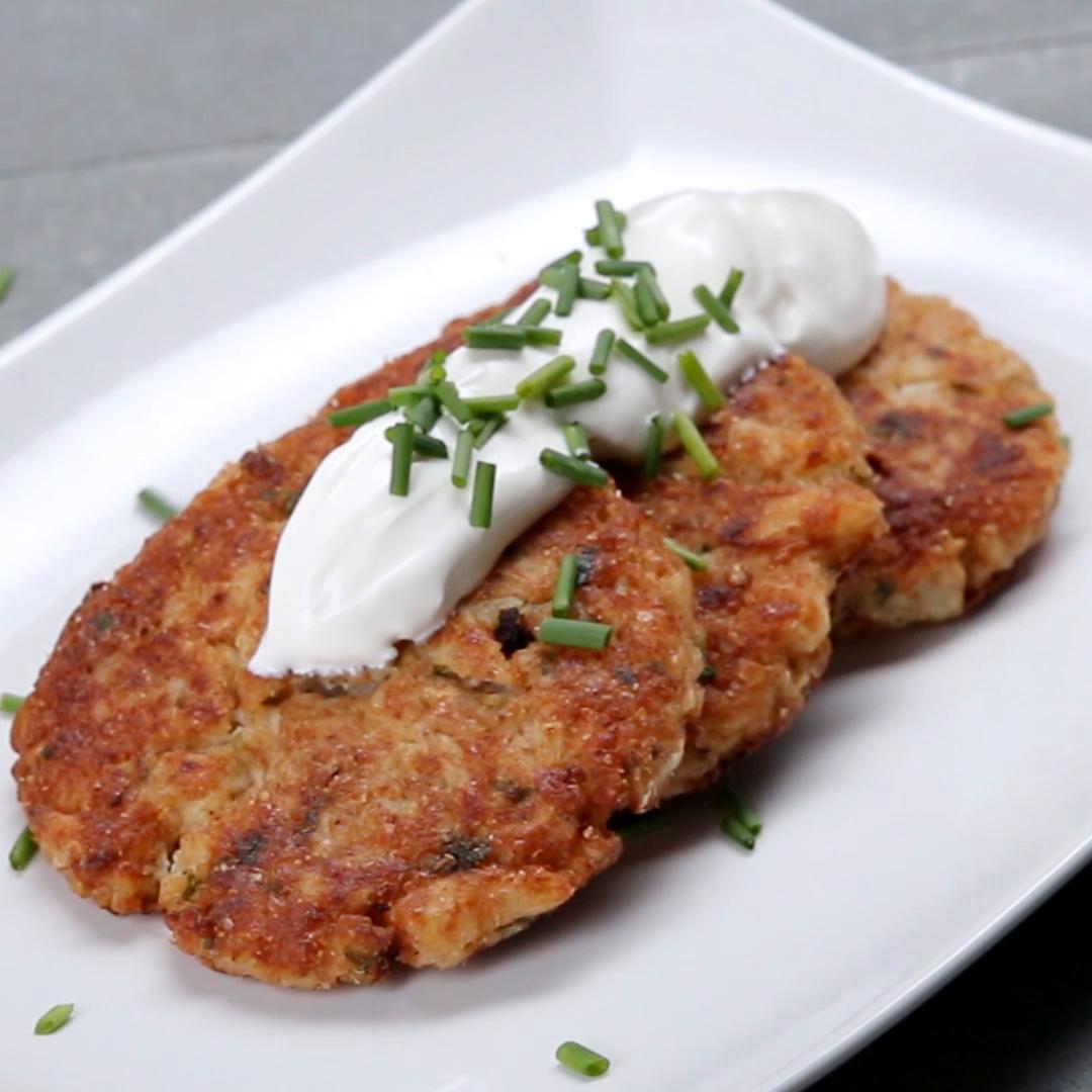 Cauliflower Fritter Recipe By Tasty