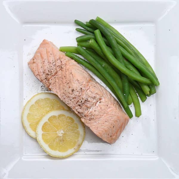 Poached Salmon