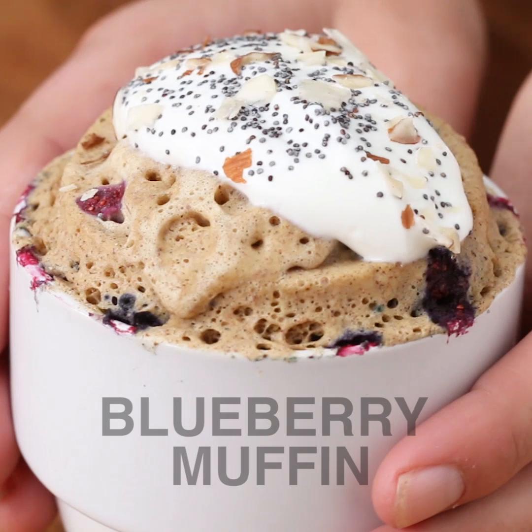 Banana Muffin Mug Recipe by Tasty