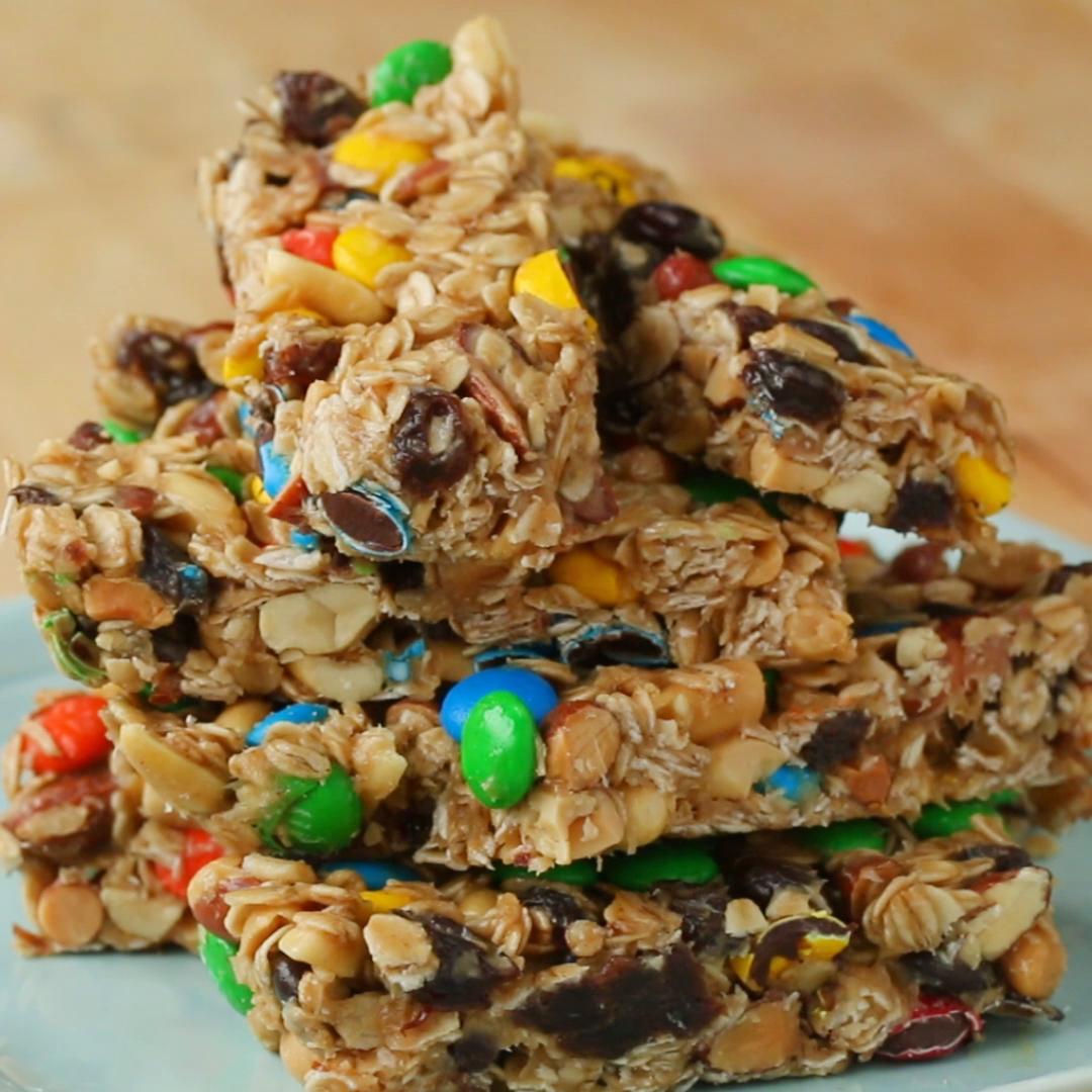 Trail Mix Bars Recipe by Tasty_image