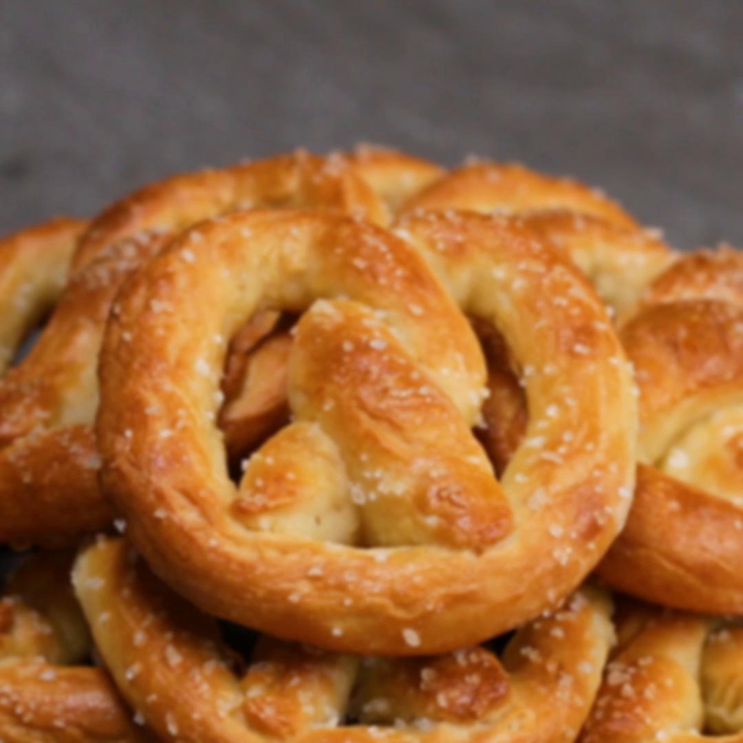 2-Ingredient Dough Pretzels Recipe by Tasty