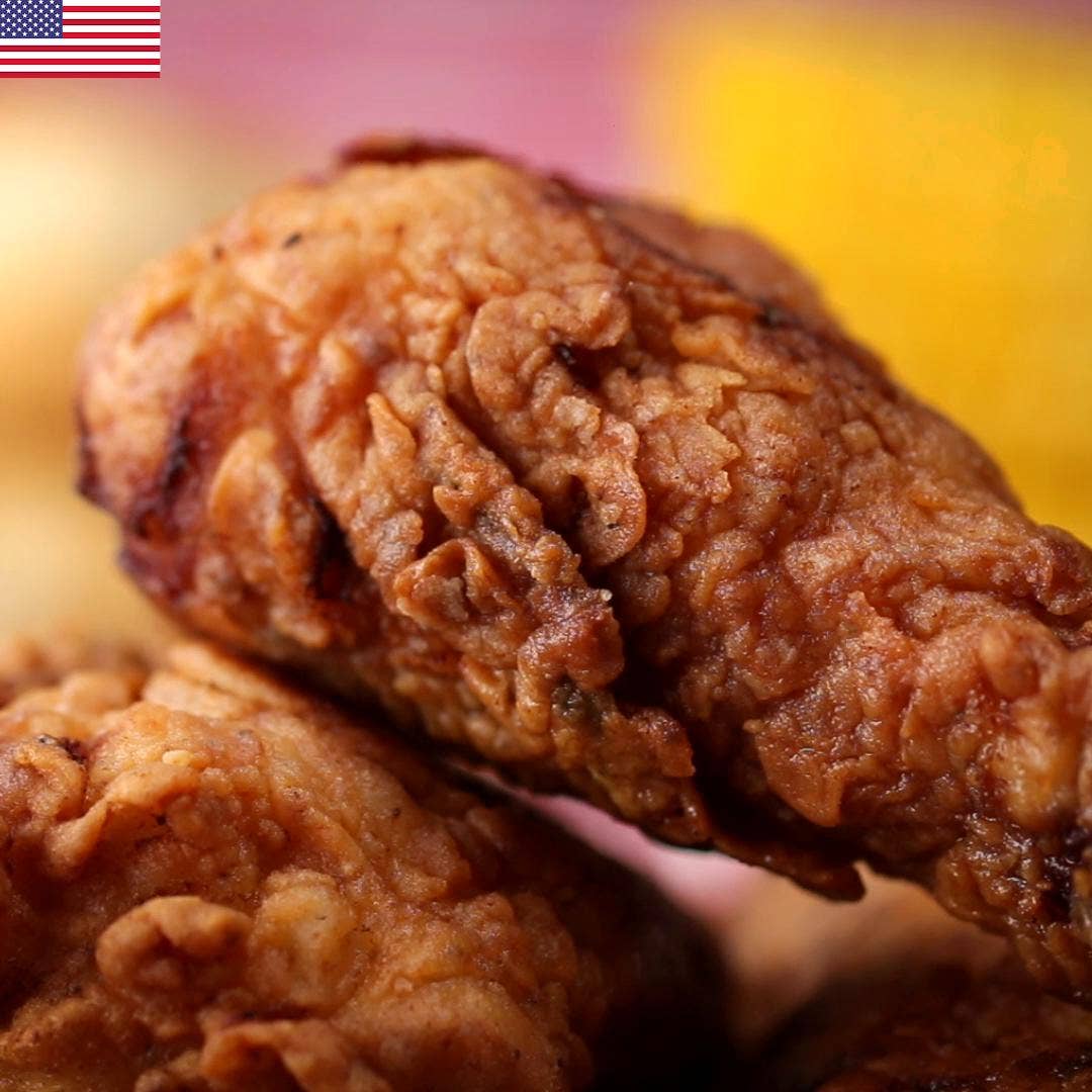 American Buttermilk Fried Chicken Recipe By Tasty