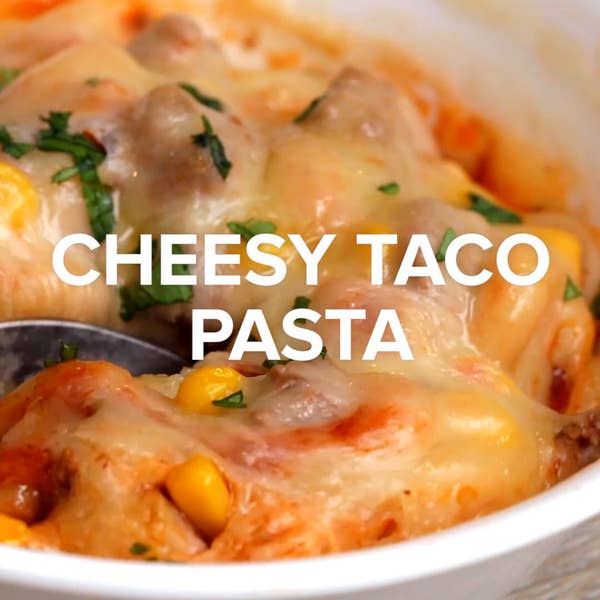 One-Pot Cheesy Taco Pasta