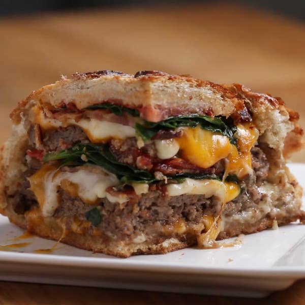 Double Cheeseburger Bread Bowl