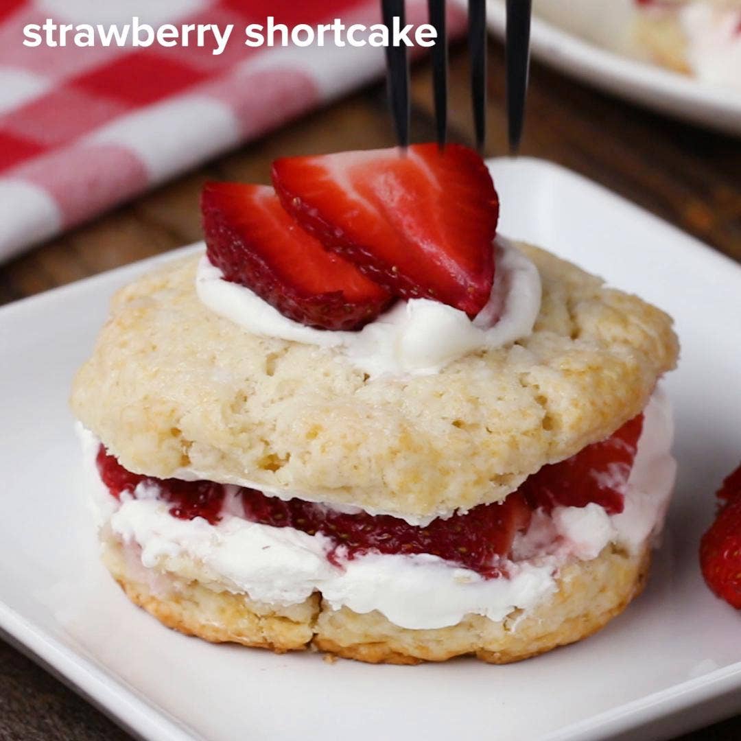 Strawberry Shortcake Recipe by Tasty