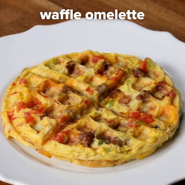 Waffle Omelette