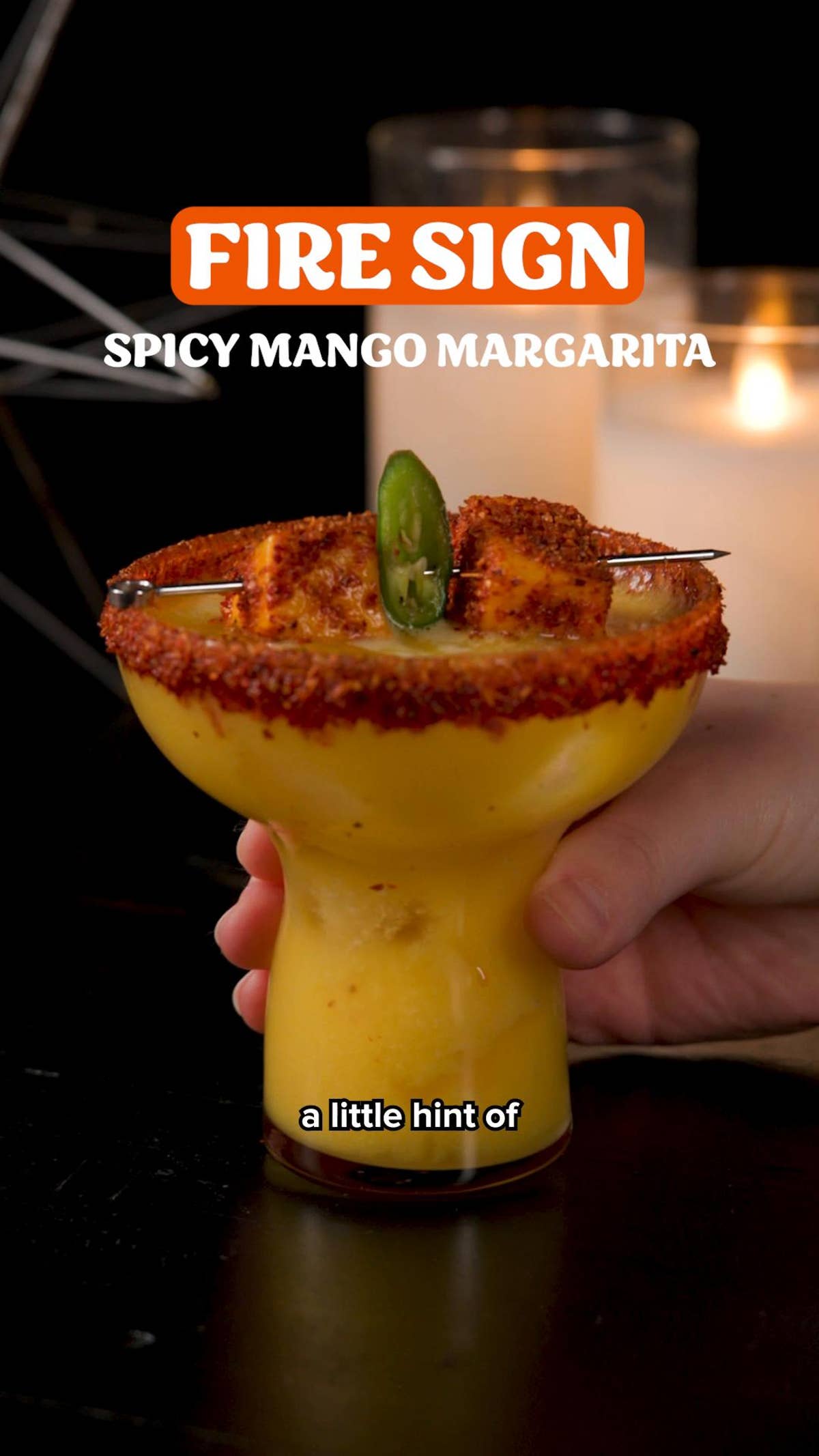 Spicy Mango Margarita (Fire Sign)