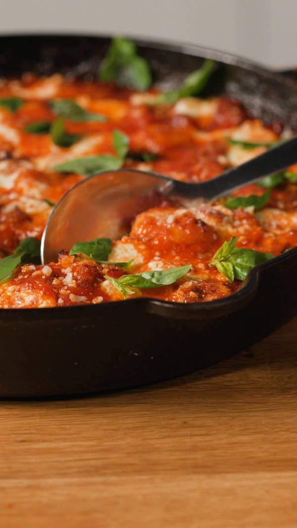 Katie’s One-Pot Sausage Gnocchi Bake
