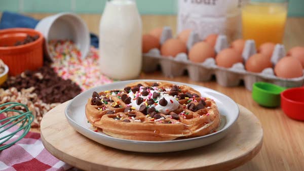 Breakfast Waffle: The Party Animal